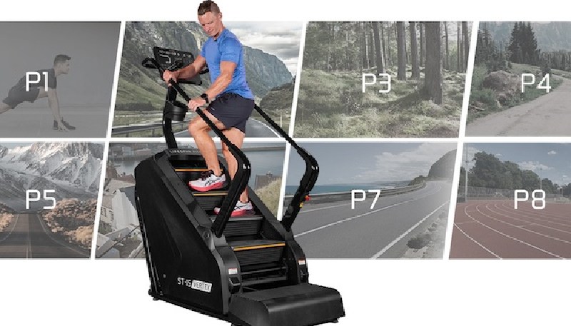 تمرینات پیشرفته با Stair Climber برای تقویت عضلات پایین ‌تنه 