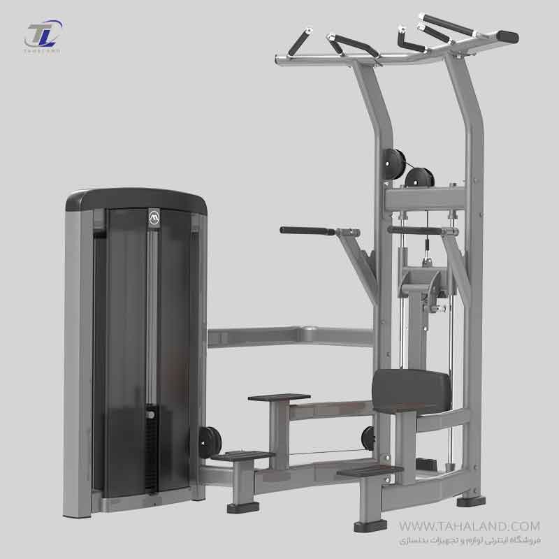 دستگاه بدنسازی بارفیکس کمکی طرح لایف مدل SE30-008 برند اورجینال MBH