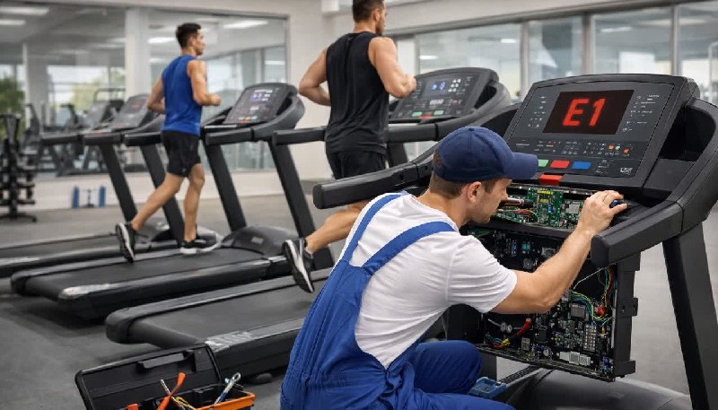 ارور E1 تردمیل