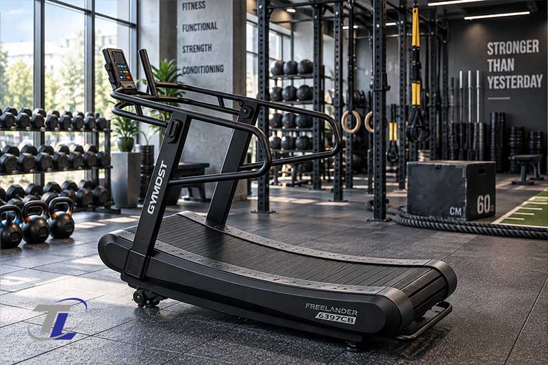 تمرین HIIT و دویدن روی تردمیل مکانیکی ایر رانر
